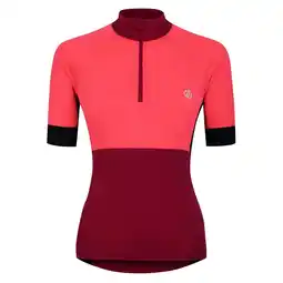 Decathlon Dames Compassion III Jersey Fietstrui (Neonroze/Bersenroze) aanbieding