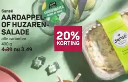 Ekoplaza Sansé aardappel of huzarensalade aanbieding