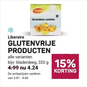 Ekoplaza Liberaire glutenvrije producten aanbieding