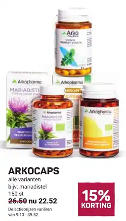 Ekoplaza Arkocaps aanbieding