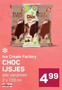 Ekoplaza Ice cream factory choc ijsjes aanbieding