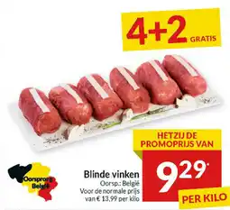 Intermarché Blinde vinken aanbieding