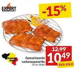 Intermarché Gemarineerde varkensspareribs aanbieding