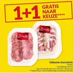 Intermarché Italiaanse charcuterie aanbieding