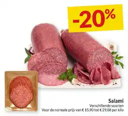 Intermarché Salami aanbieding