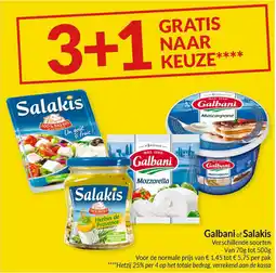 Intermarché Galbani of Salakis aanbieding