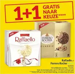 Intermarché Raffaello of Ferrero Rocher aanbieding