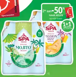 Intermarché Spa Touch Mojito, Passion Fizz of Aardbei Daiquiri aanbieding