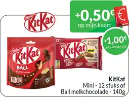 Intermarché KitKat aanbieding