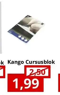 NH Market Kango Cursusblok aanbieding