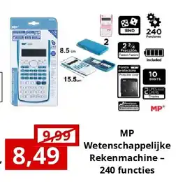 NH Market MP Wetenschappelijke Rekenmachine – 240 functies aanbieding
