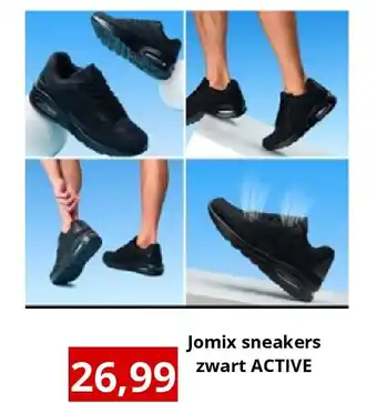 NH Market Jomix sneakers zwart ACTIVE aanbieding