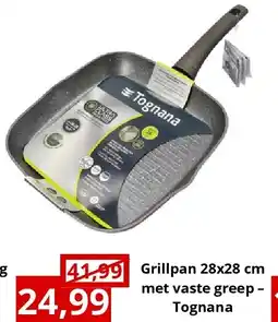 NH Market Grillpan 28x28 cm met vaste greep – Tognana aanbieding