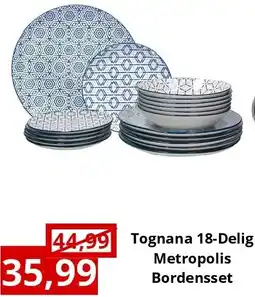 NH Market Tognana 18-Delig Metropolis Bordensset aanbieding