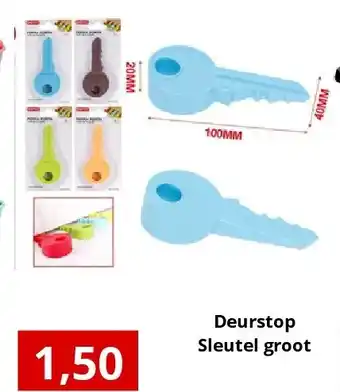 NH Market Deurstop Sleutel groot aanbieding