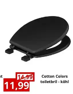NH Market Cotton Colors toiletbril - kôhl aanbieding