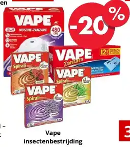 NH Market Vape insectenbestrijding aanbieding