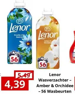 NH Market Lenor Wasverzachter – Amber & Orchidee – 56 Wasbeurten aanbieding