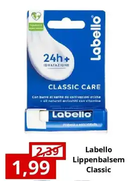 NH Market Labello Lippenbalsem 1,99 Classic aanbieding