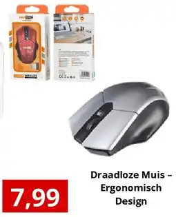 NH Market Draadloze Muis – Ergonomisch Design aanbieding