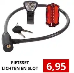 NH Market FIETSSET LICHTEN EN SLOT aanbieding