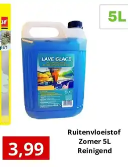 NH Market Ruitenvloeistof Zomer 5L 4,49 - 6,95 Reinigend aanbieding