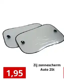 NH Market Zij zonnescherm Auto 2St aanbieding