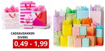 NH Market CADEAUZAKKEN DIVERS aanbieding
