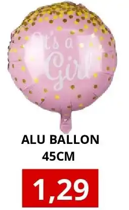 NH Market ALU BALLON 45CM aanbieding