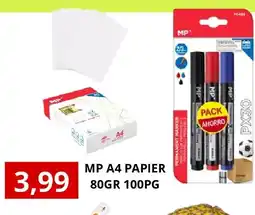 NH Market MP A4 PAPIER 80GR 100PG aanbieding