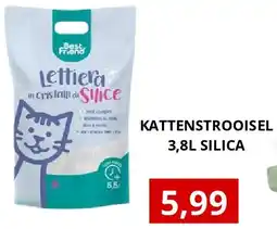 NH Market KATTENSTROOISEL 3,8L SILICA aanbieding