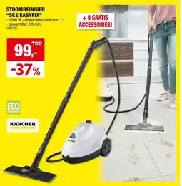Hubo Stoomreiniger SC2 Easyfix aanbieding