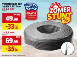 Hubo Voorbedrade Buis Quickflex aanbieding