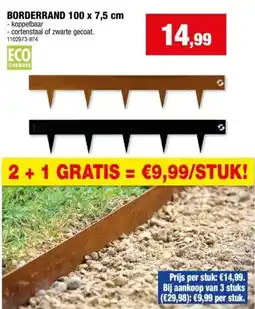 Hubo Borderrand aanbieding