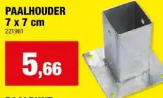 Hubo Giardino Paalhouder aanbieding