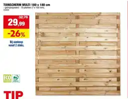 Hubo Tuinscherm Multi aanbieding