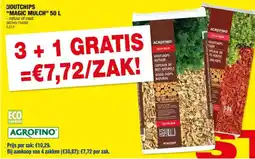 Hubo Houtchips Magic Mulch aanbieding