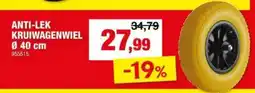 Hubo Anti Lek Kruiwagenwiel aanbieding