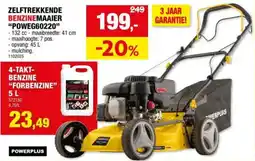 Hubo Zelftrekkende Benzinemaaier POWEG60220 aanbieding