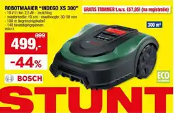 Hubo Robotmaaier Indego XS 300 aanbieding