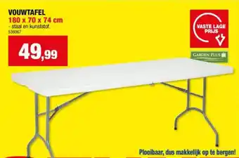 Hubo Vouwtafel aanbieding