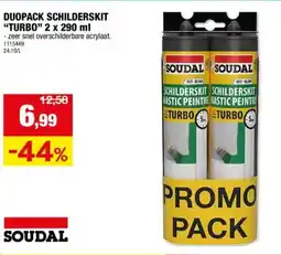 Hubo Soudal Duopack Schilderskit Turbo aanbieding