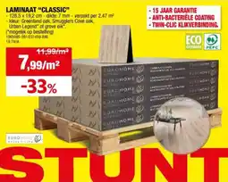 Hubo Laminaat Classic aanbieding