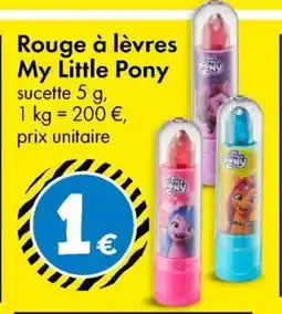 TEDi Rouge à lèvres My Little Pony aanbieding