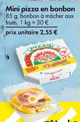 TEDi Mini Pizza en Bonbon aanbieding