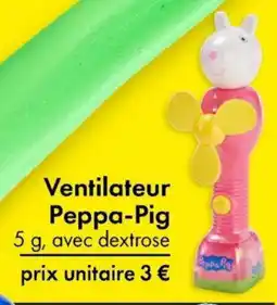 TEDi Ventilateur Peppa-Pig aanbieding