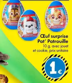 TEDi Œuf surprise Pat' Patrouille aanbieding