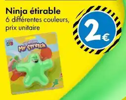 TEDi Ninja étirable aanbieding