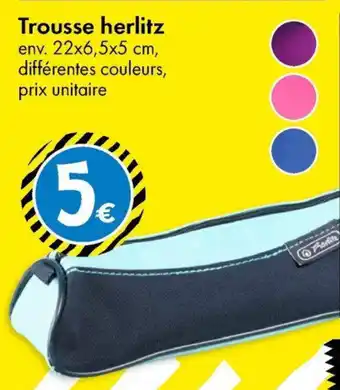 TEDi Trousse Herlitz aanbieding