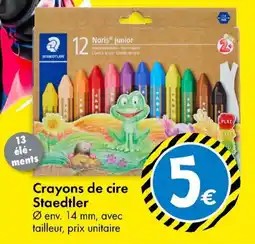 TEDi Crayons de cire Staedtler aanbieding